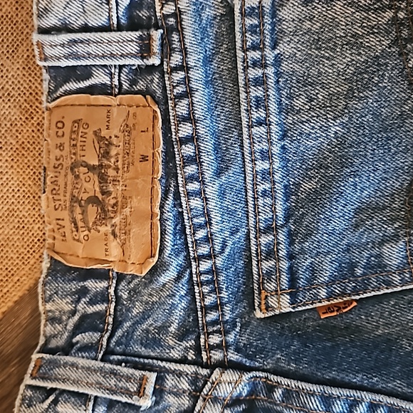 Mens Size Levi’s 30×31 508 Orange Tab Blue Jeans Vintage - Picture 4 of 13
